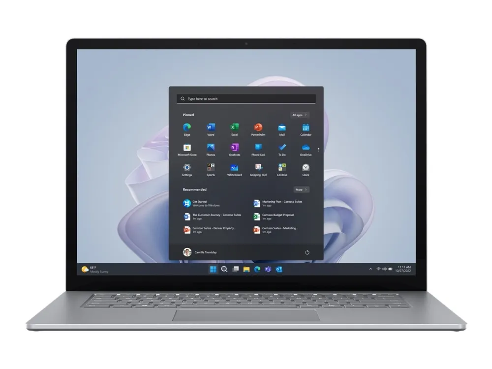 [OUTLET] - Microsoft Surface Laptop 5 for Business - Intel Core i7 - 1265U / op til 4.8 GHz - Evo - Win 11 Pro - Intel Iris Xe Graphics - 16 GB RAM - 512 GB SSD - 15