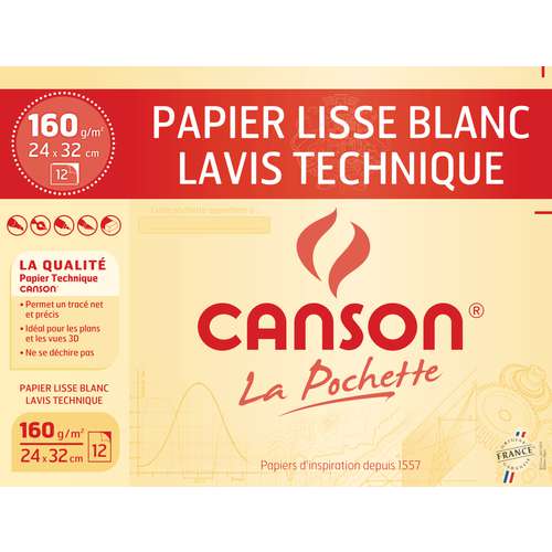 CANSON® Lavis Technique technisches Zeichenpapier
