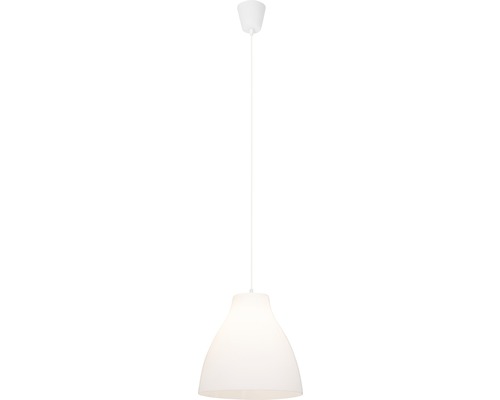 Hanglamp, 1-lichts, Ø 28 cm, wit