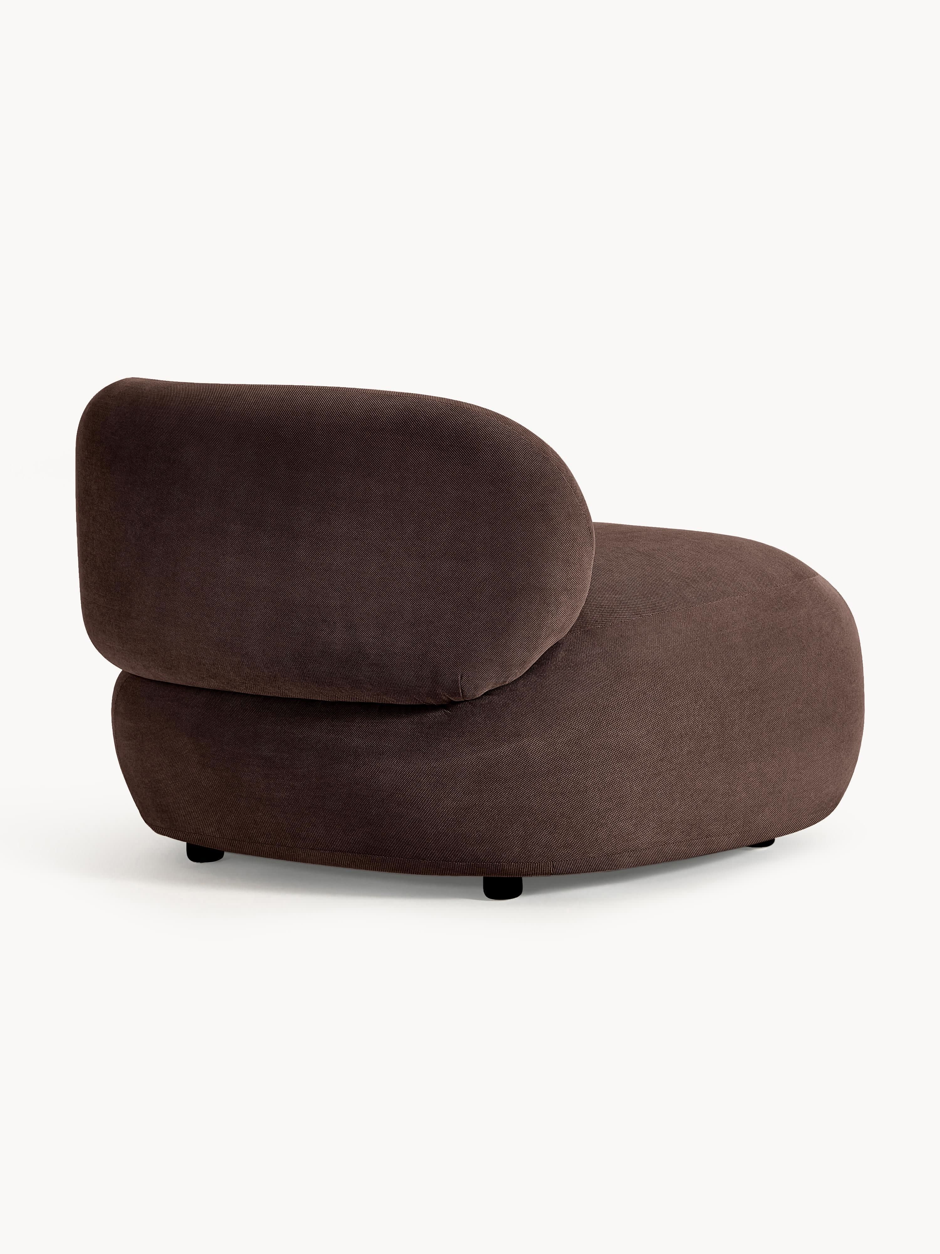 Niervormige loungefauteuil Alba