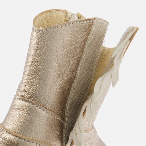 Shoesme Babyschoenen goud Leer