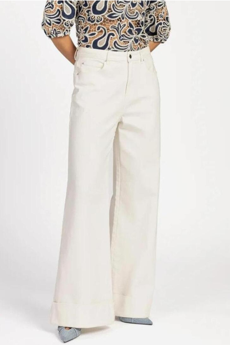 Aaiko ecru dames jeans