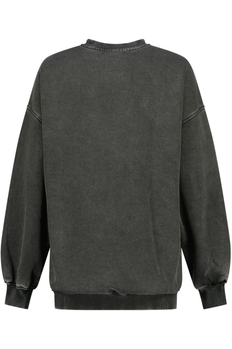 Raizzed grijze dames sweater