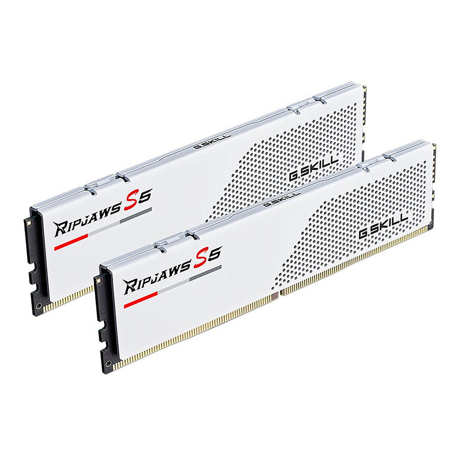 G.Skill Ripjaws S5 White - 2 x 16 Go (32 Go) - DDR5 5600 MHz - CL40
