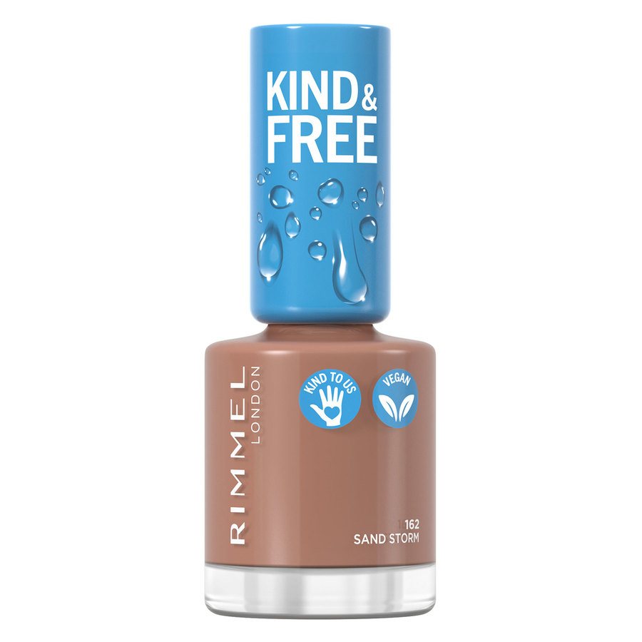 Rimmel London Kind & Free Clean Cosmetics Nail Polish 162 Sand Storm 8ml