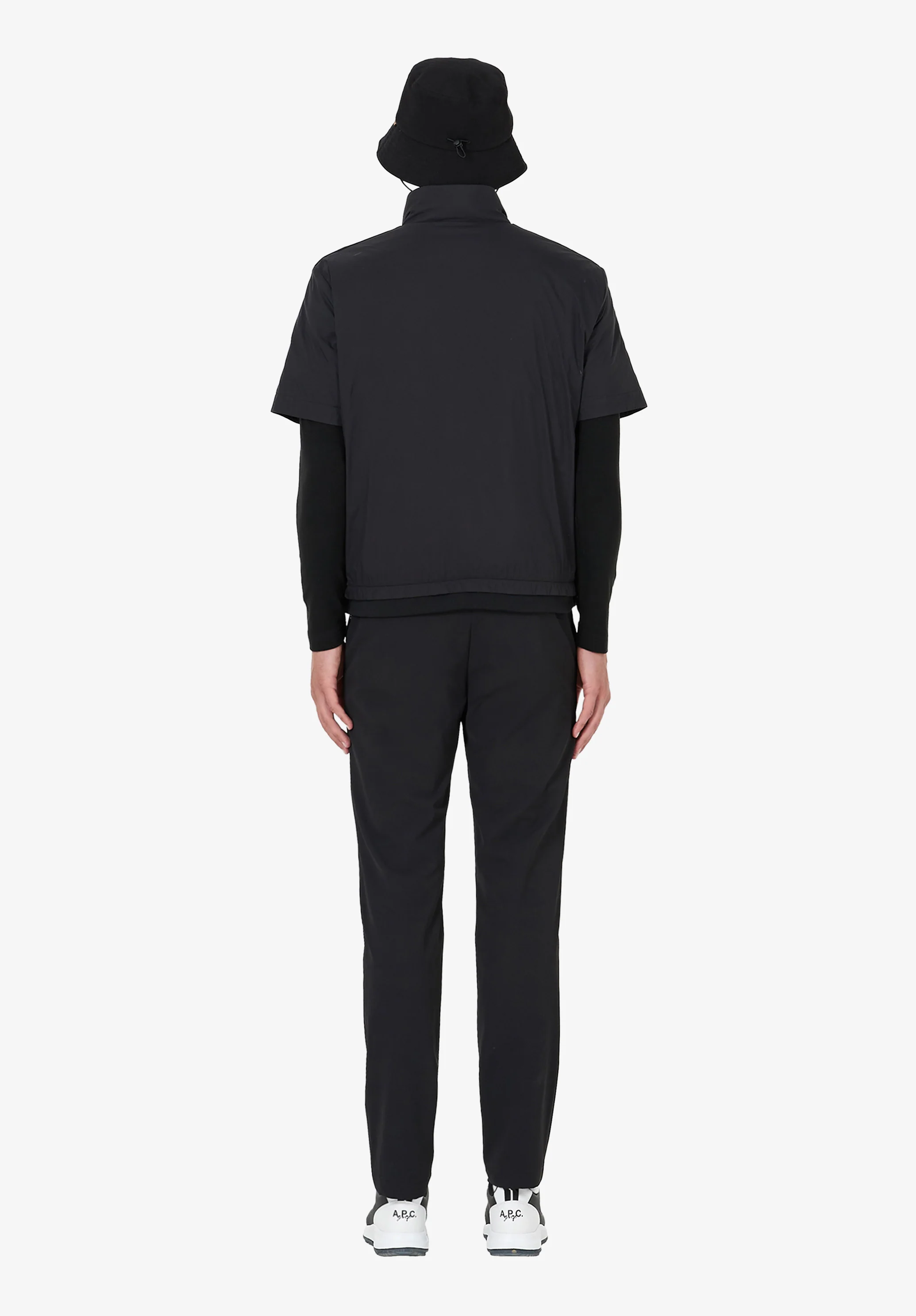 Blouson manches courtes - Noir