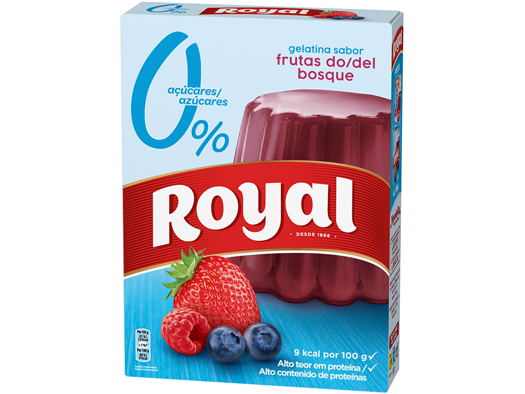 GELATINA ROYAL FRUTOS BOSQUE LIGHT 10 KCAL 31G