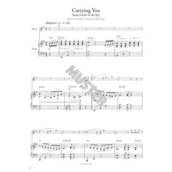 Zen-On Studio Ghibli for Flute