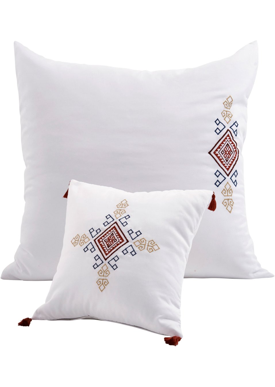 Couvre-lit avec broderie