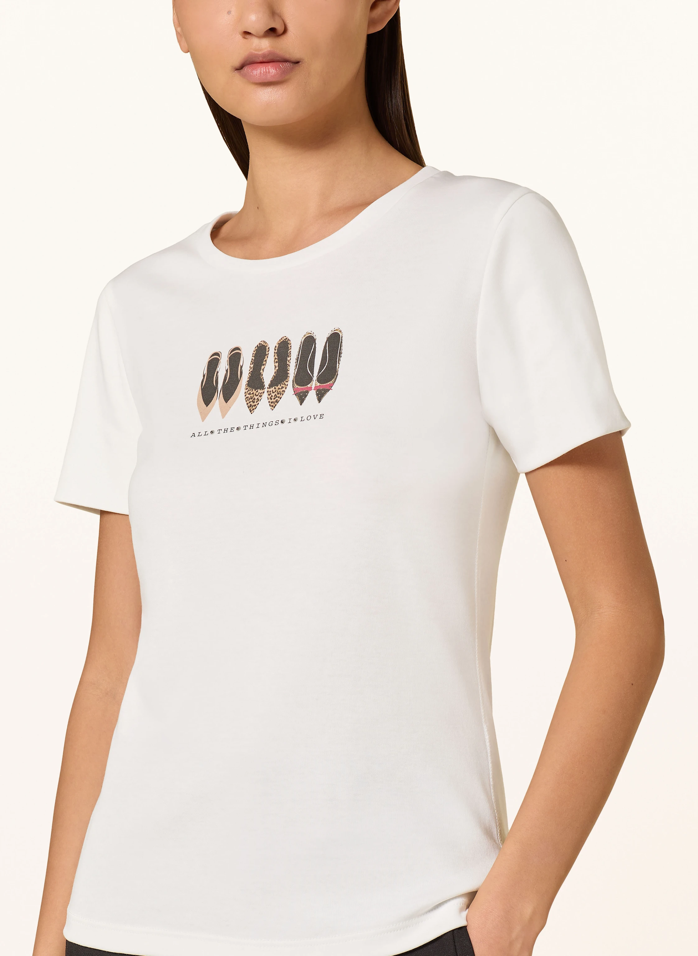 lilienfels T-Shirt mit Schmucksteinen