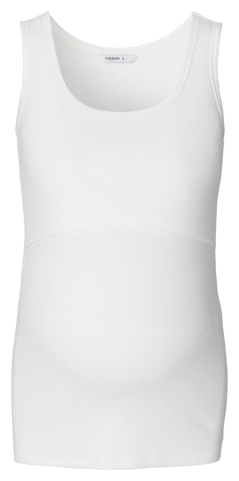 Noppies Maternity Voedingstop Evita - Optical White