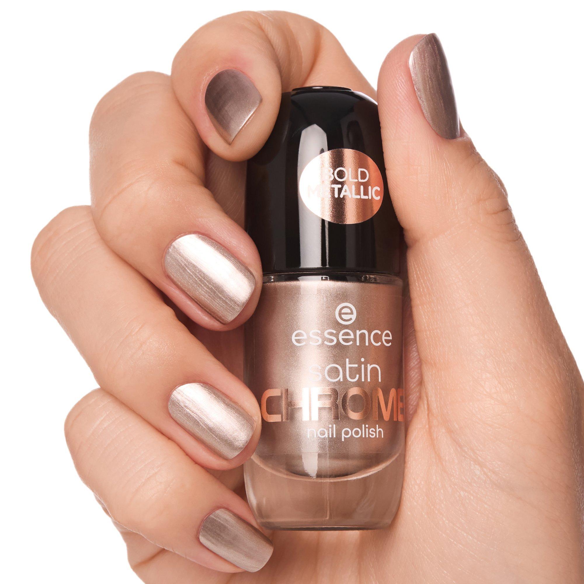 satin CHROME nail polish vernis à ongles