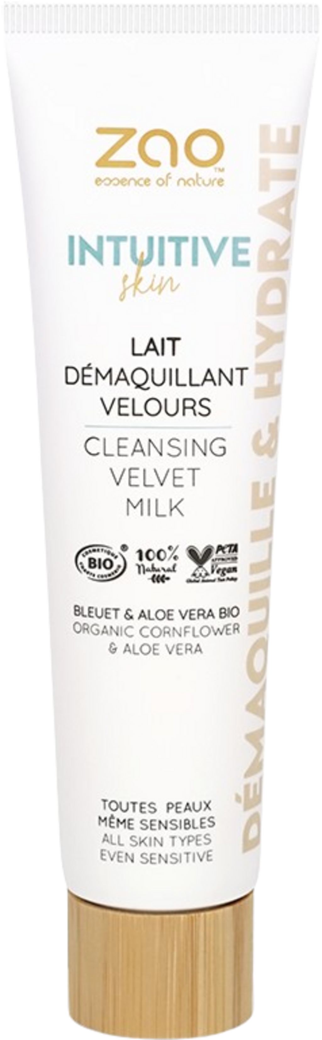 ZAO  Intuitive Skin Cleansing Velvet Milk, 100 ml