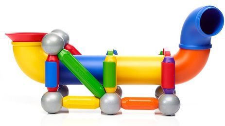SmartMax - Click & Roll - Magnetisch Bouwspel - Knikkerbaan - Educatief Speelgoed 3-6 Jaar