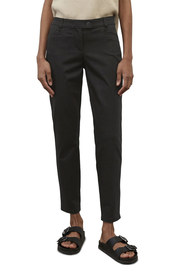 Marc O’Polo Pants, Fit Laxa Casual, sporty tops Black