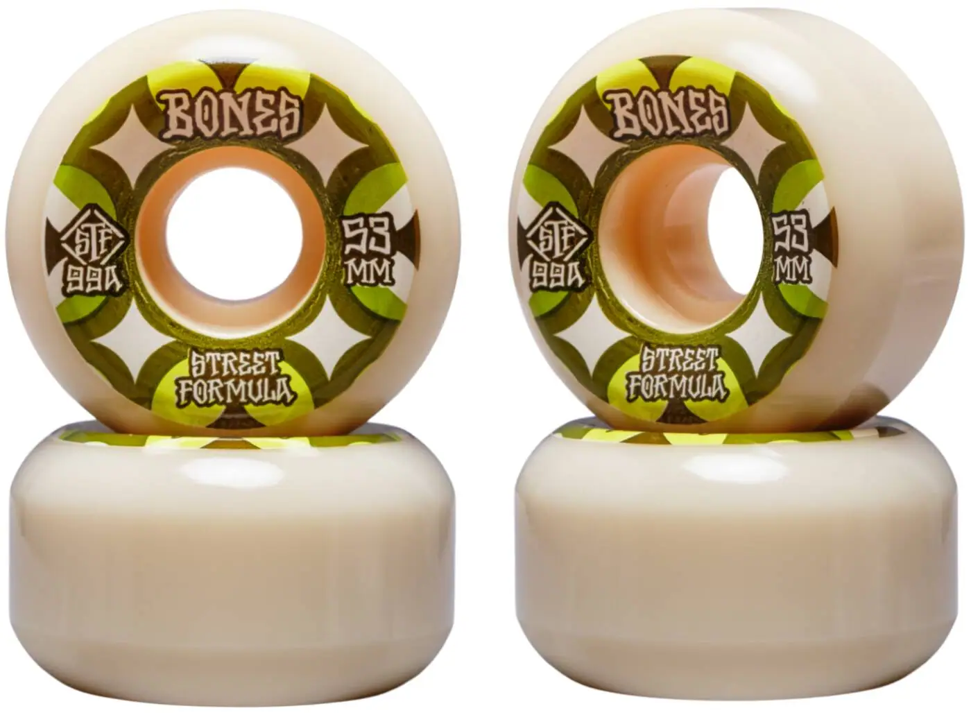 Bones STF V5 Sidecut Skateboard Hjul 4-Pak | SkatePro
