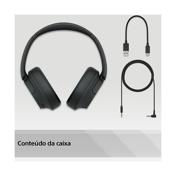 Sony WH-CH720N Bluetooth Noise-Cancelling Black