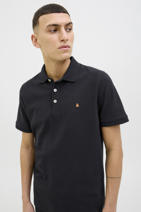 Jack & Jones zwarte heren polo