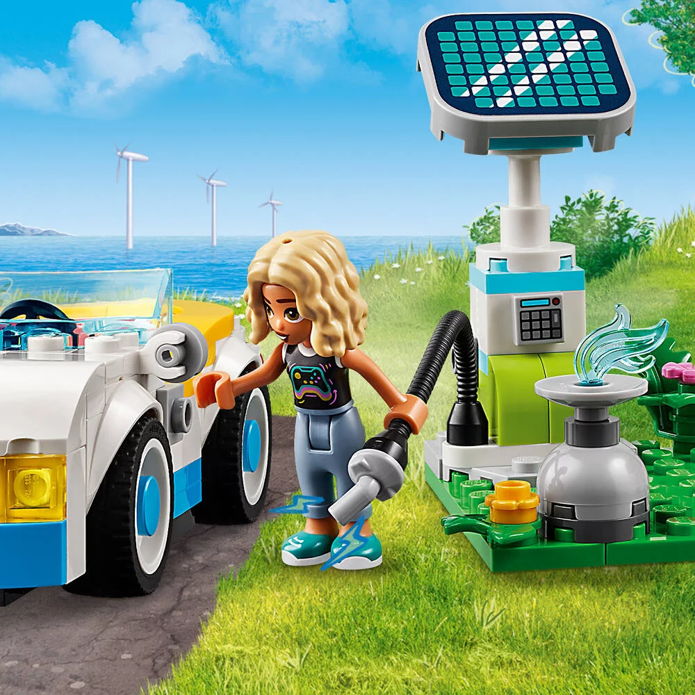 LEGO®FRIENDS 42609 - LA VOITURE ELECTRIQUE ET LA BORNE DE RECHARGE