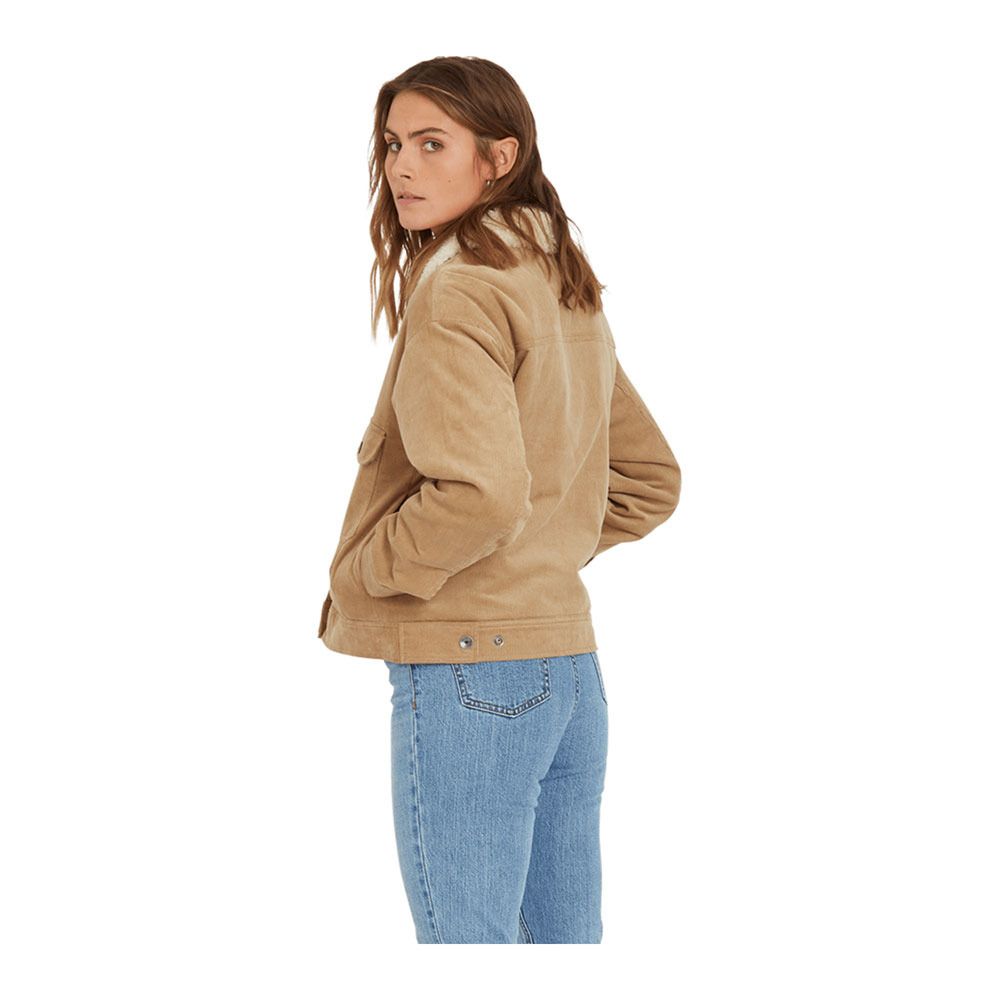 Volcom WEATON - Veste Femme dark khaki