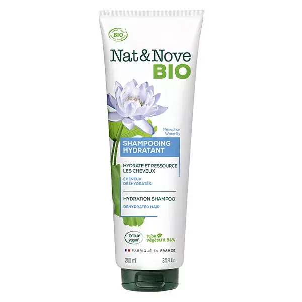 Shampoo Hidratante Orgânico de Lírio-d'água Nat&Nove 250ml