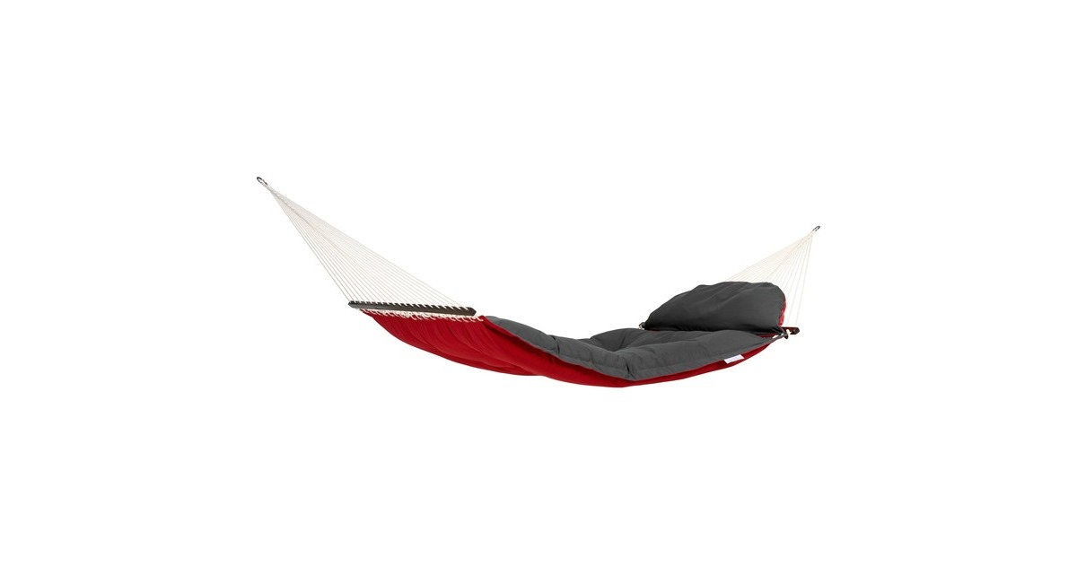 AmazonasFat Hammock Red hangmat   (Rood/grijs)