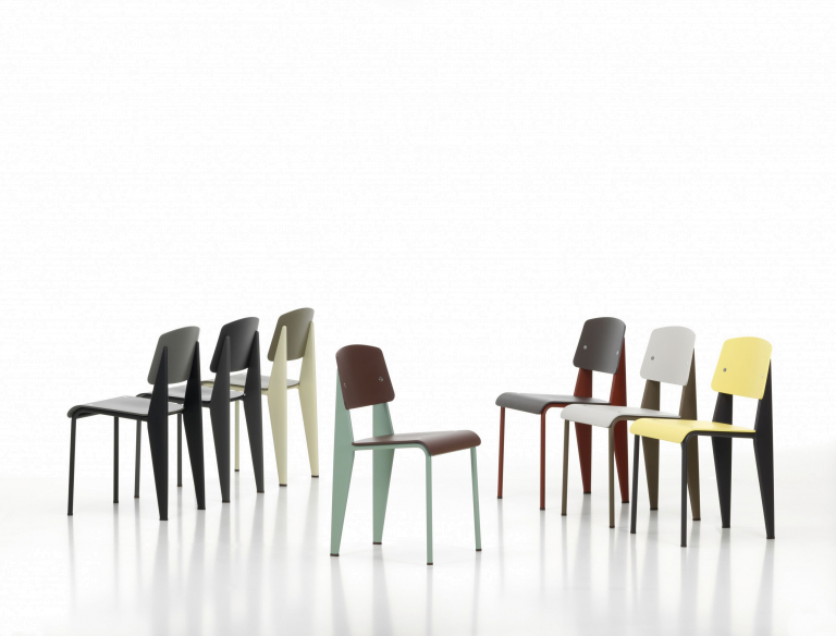 Vitra Standard SP stoel diepzwart