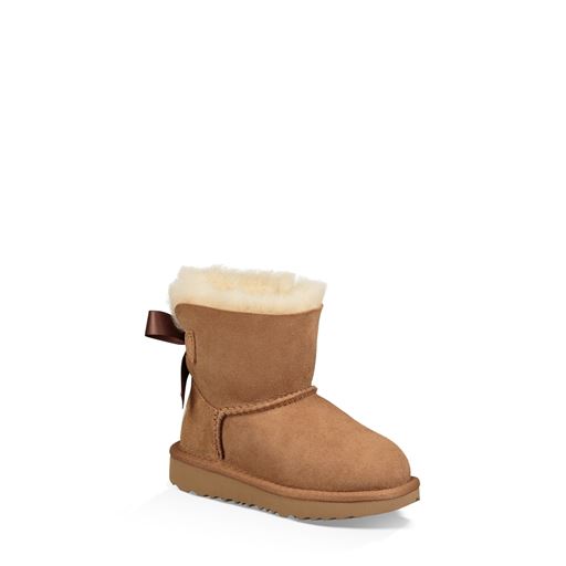 UGG Mini Bailey Bow II Støvler, Chestnut, 32.5