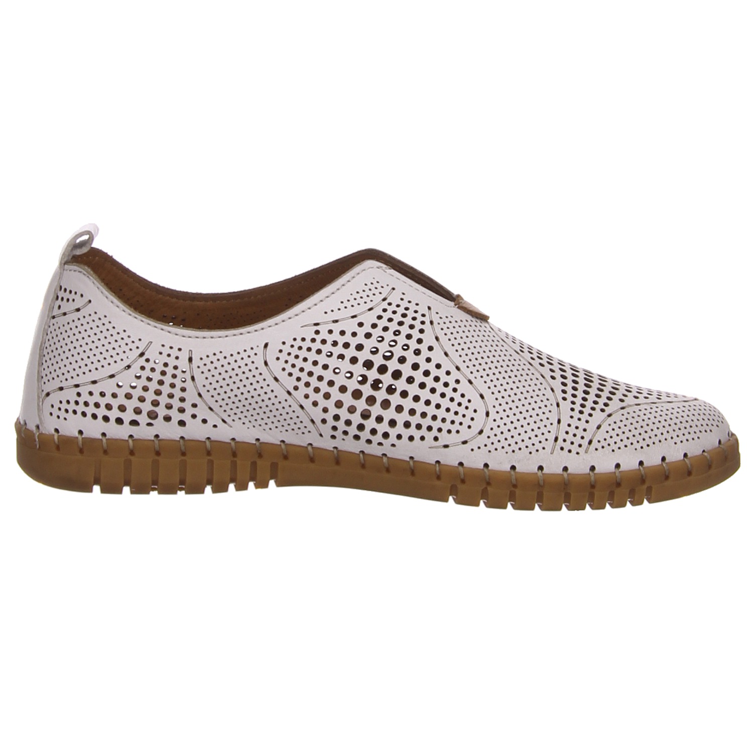 elbandi Slipper weiß weiss/weiss kombi