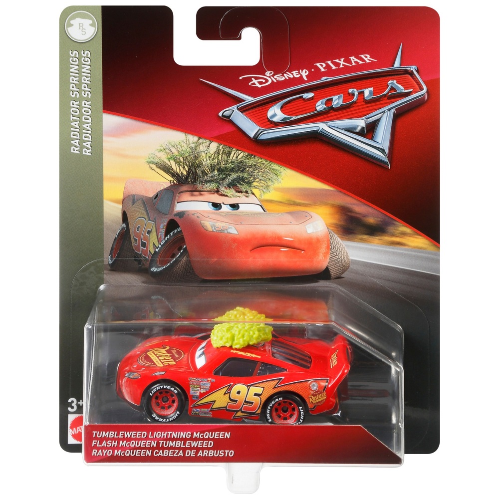 Pixar Cars 1:55 Tumbleweed McQueen Diecast