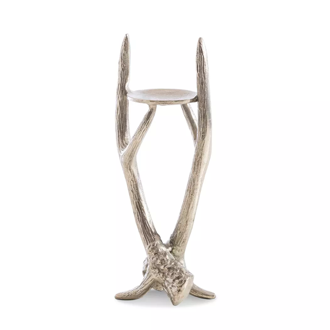 Kerzenleuchter Hirschgeweih 33 cm