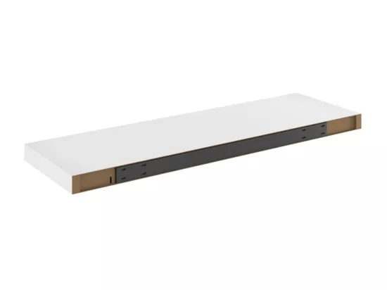 Étagères flottantes 4 pcs Chêne et blanc 80x23,5x3,8 MDF