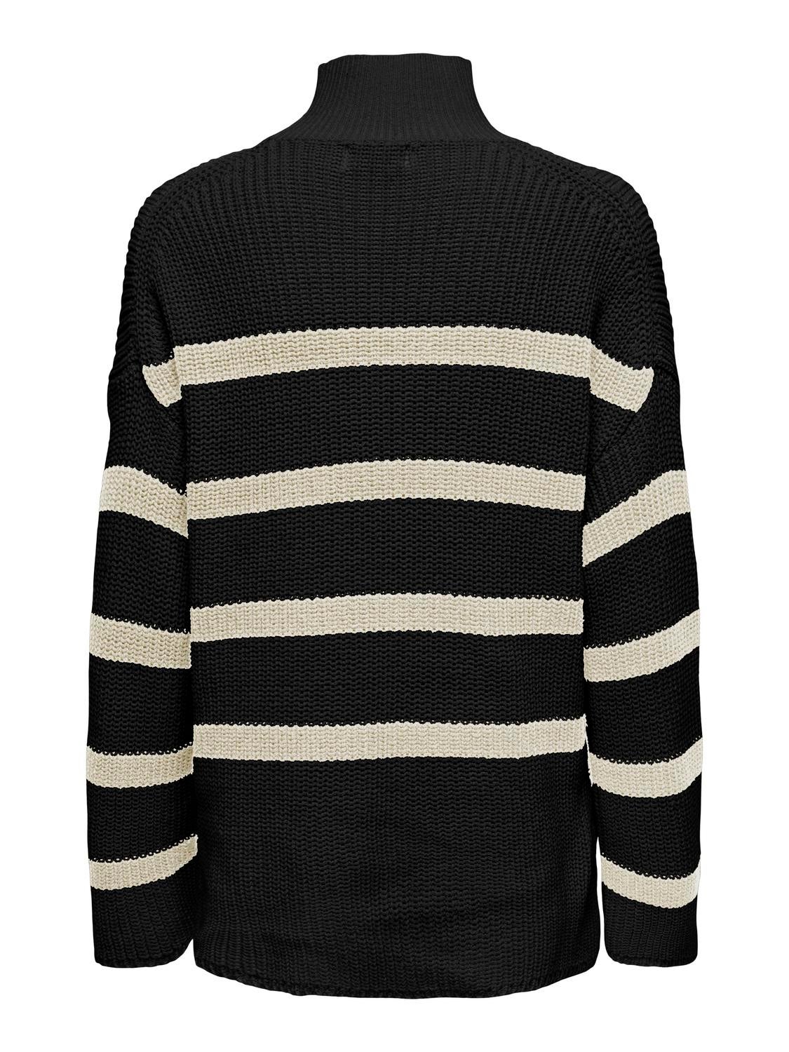 ONLBELLA Strickpullover Black