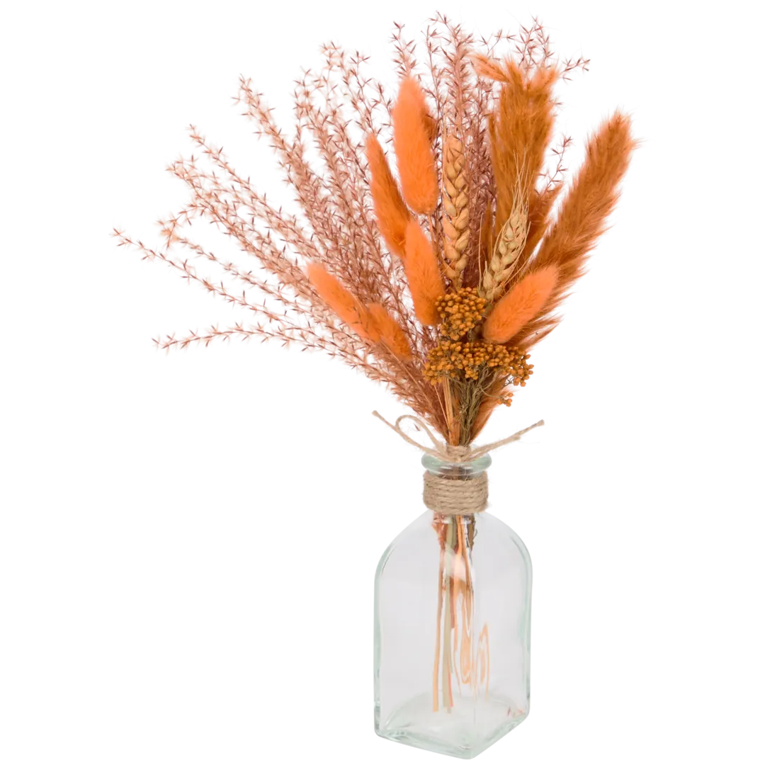Droogbloemen in glas Diverse varianten