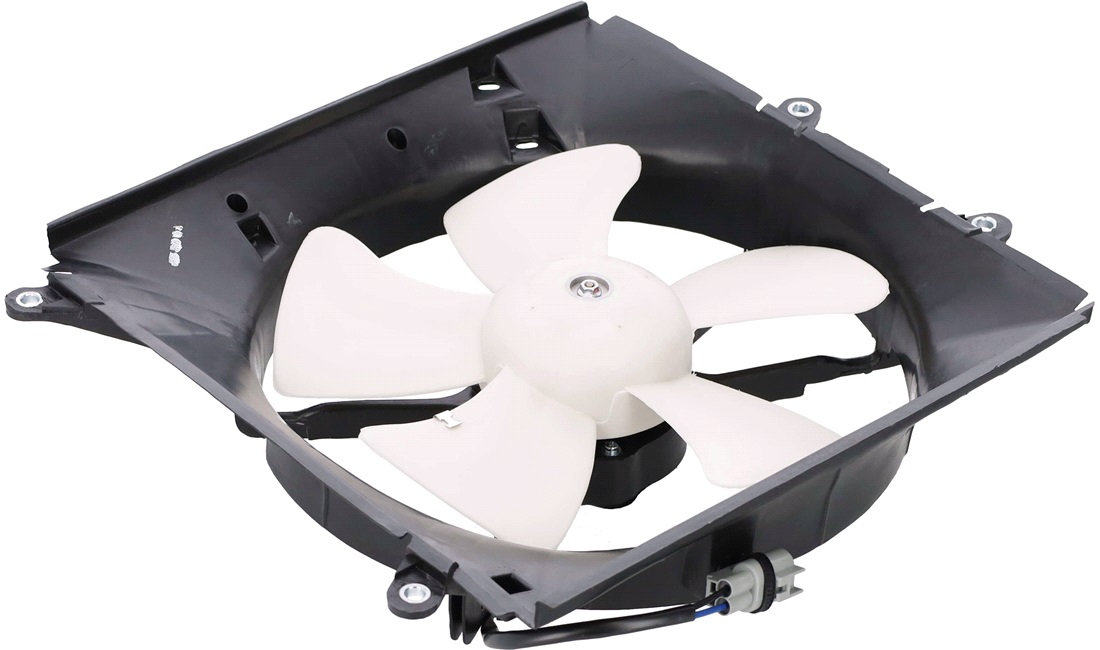 Ventilator, motorkøling