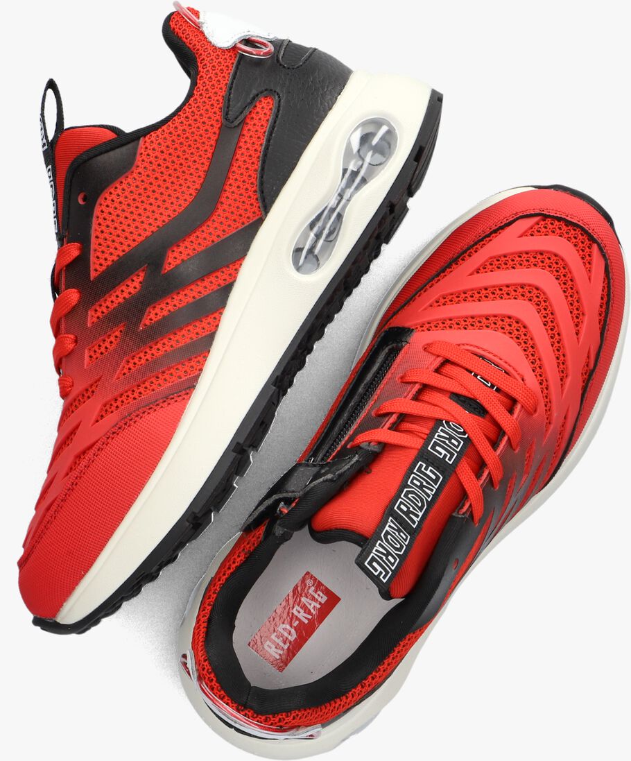 RED-RAG rode red-rag lage sneakers 15805