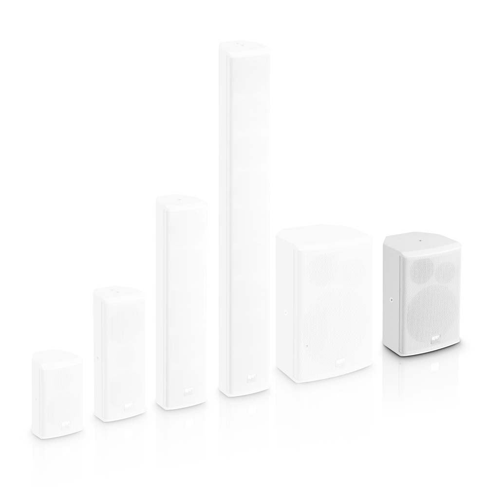 LD Systems SAT 62 G2 W passieve tweeweg speaker 6.5 inch wit paar