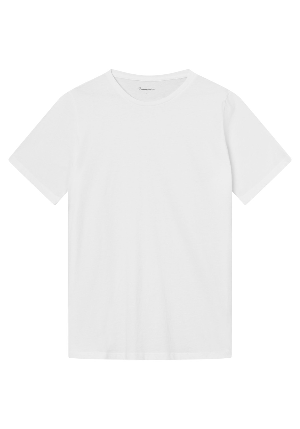 Knowledge Cotton Apparel T-Shirt Basic Tee Bright White