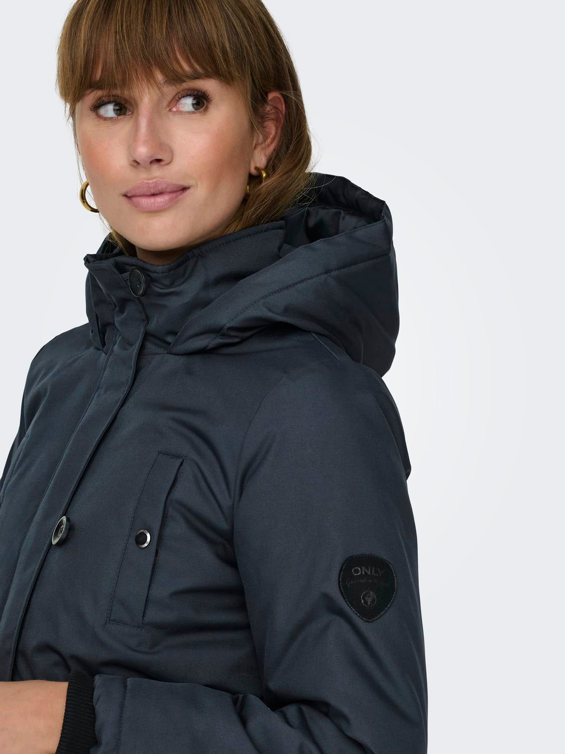 ONLMIE Langer Parka India Ink