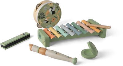 Dantoy Musikksett Wooden In Gift Box