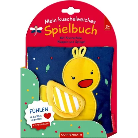 Coppenrath Verlag Mein kuschelweiches Spielbuch: Kleine Ente (Fühlen&beg.)