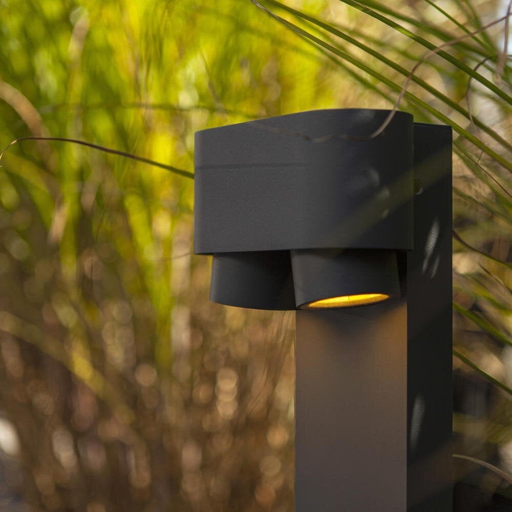 Cypres padverlichting in antraciet GU10 IP44
