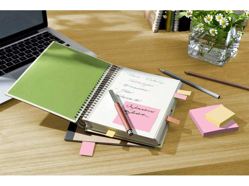 Post-it Notizzettel Recycling Notes 38 x 51  mm Post-it Recycling Notes in verschiedenen Farben