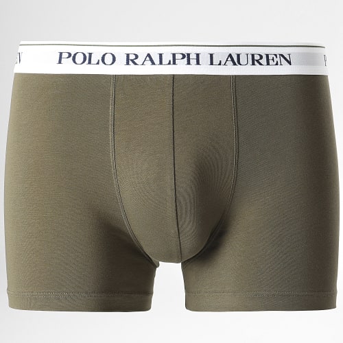Lot De 3 Boxers Vert Kaki