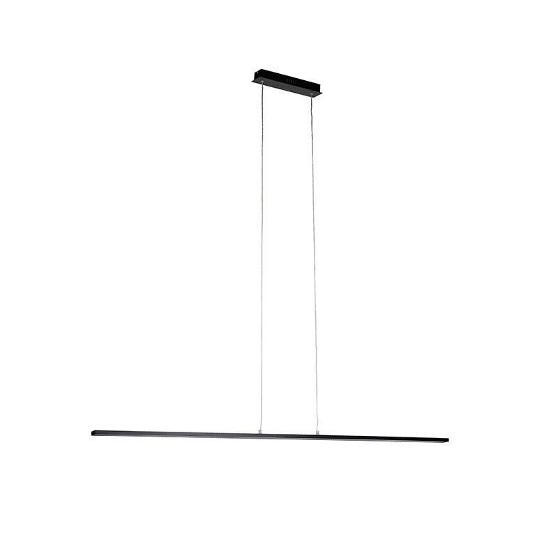 Moderne zwarte hanglamp 150 cm incl. LED - Banda