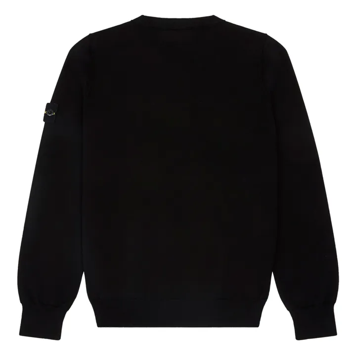 Stone Island Pull Logo | Noir