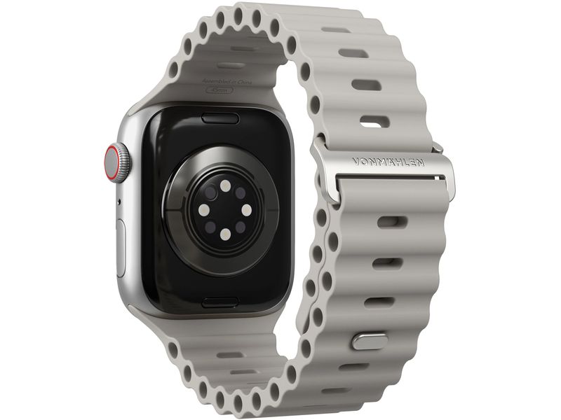 Vonmählen Wave Band 2 Apple Watch 42/44/45/49 mm Cream Armband für Apple Watch 42/44/45/49 mm