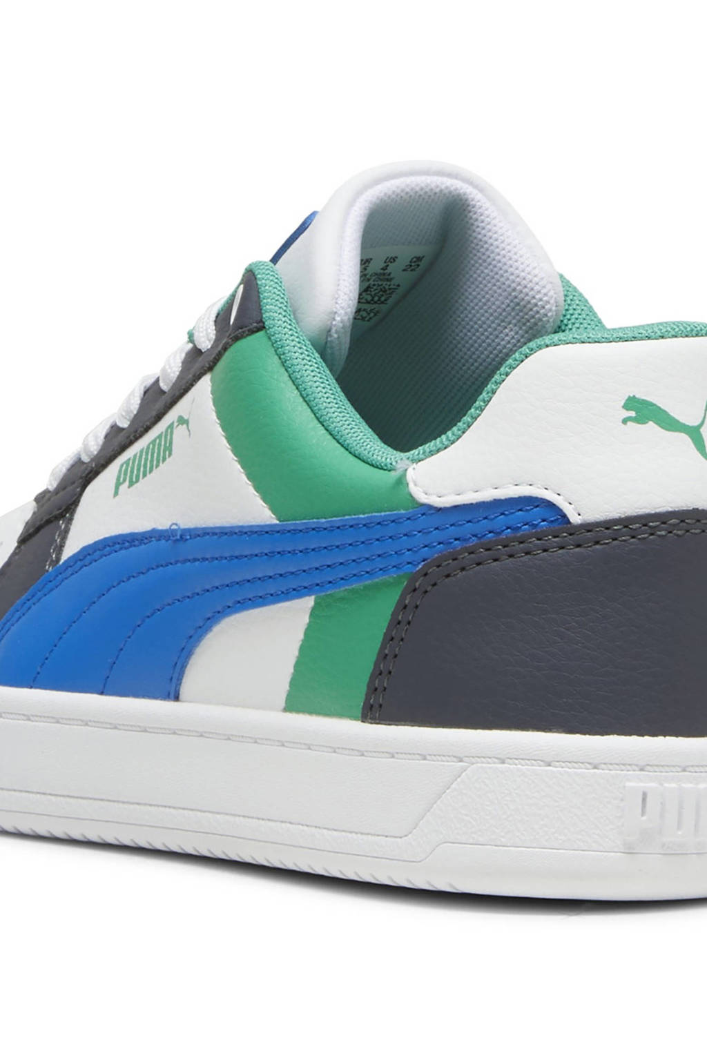 Caven 2.0 Blocksneakers wit-kobaltblauw-grijs