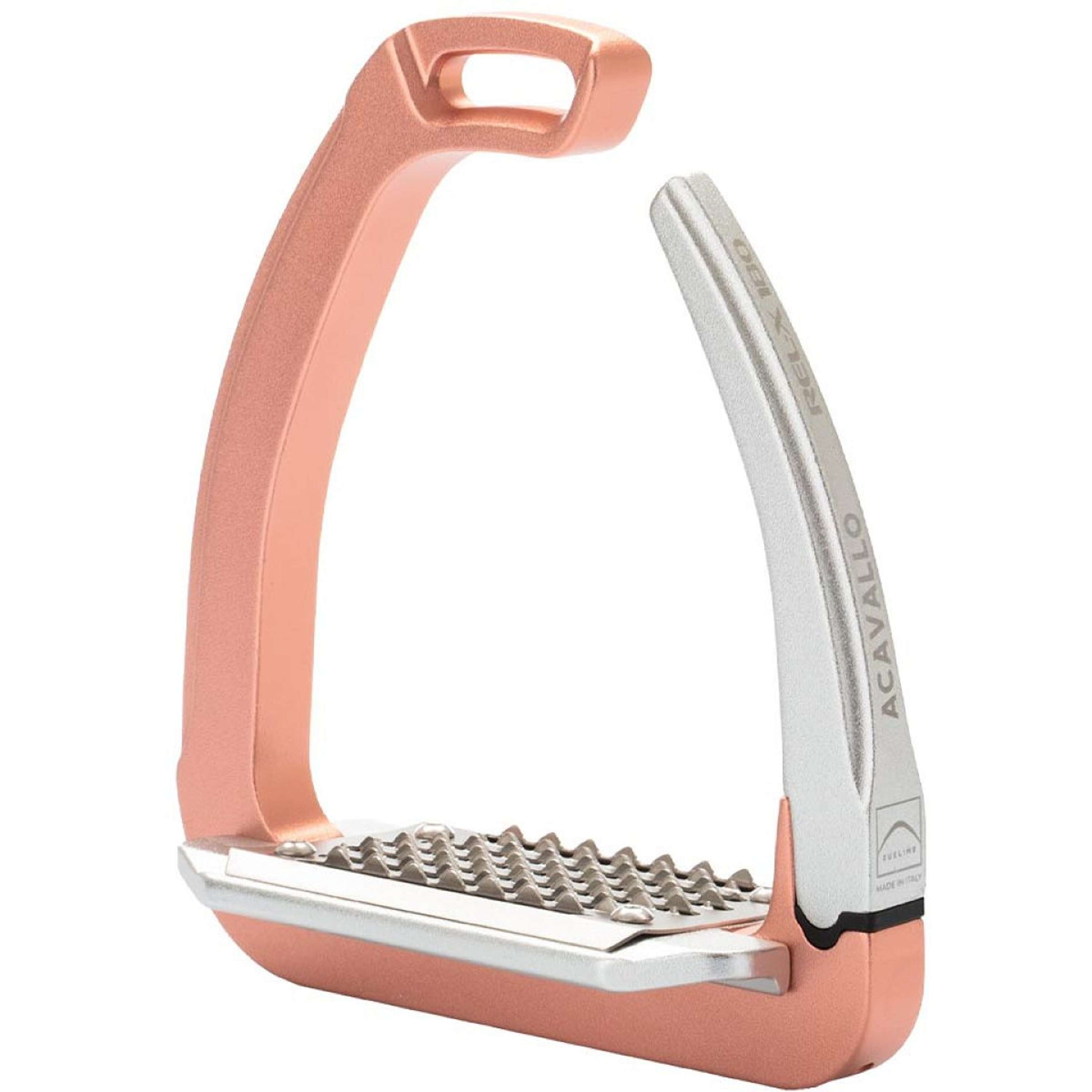 Acavallo Stijgbeugels REL-X 180 Antique Rose/Aluminium