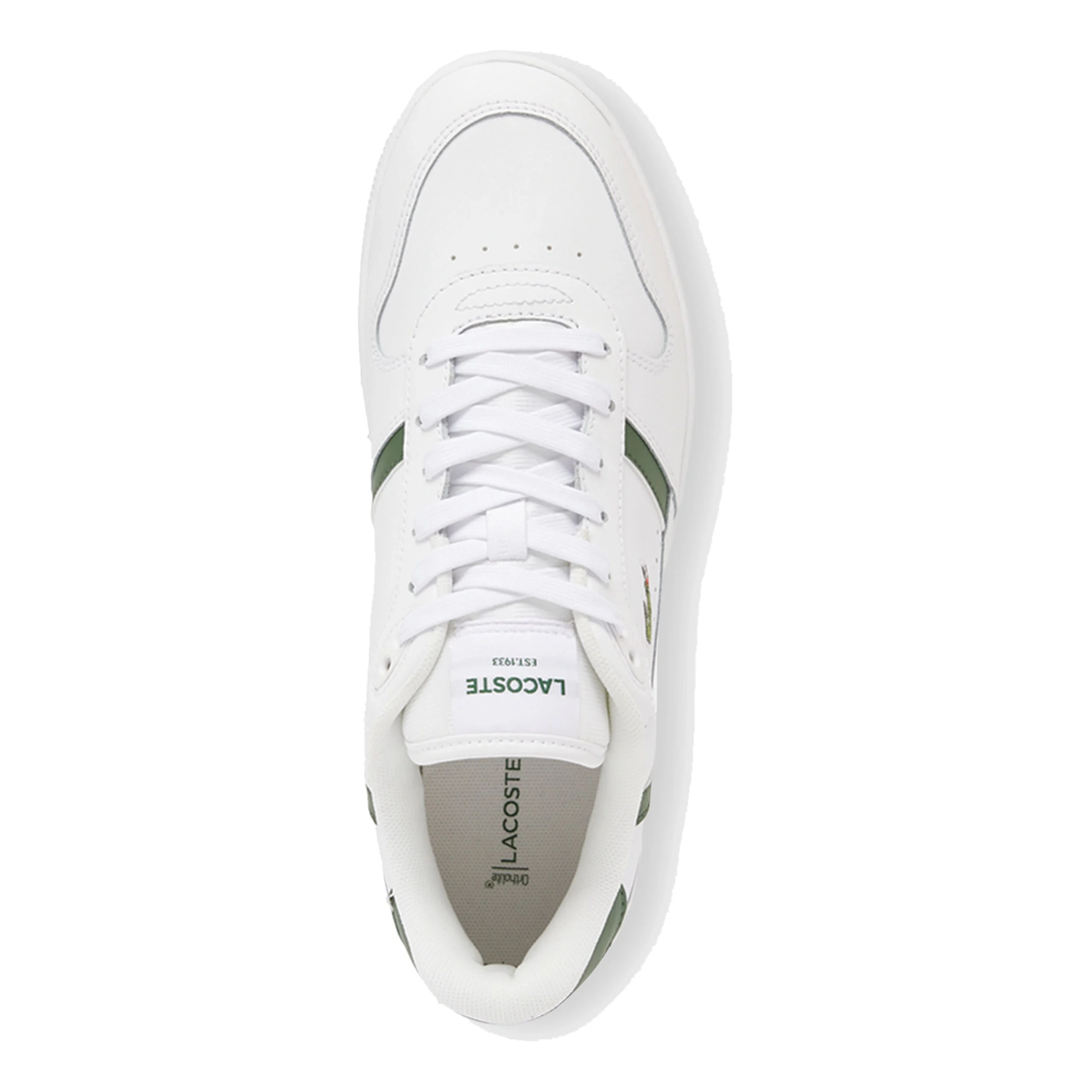 Lacoste T-Clip Set Baskets Hommes - Blanc , Vert